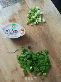 Make Potato-head rice step 1