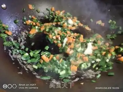 Make Cream corn carrots step 2