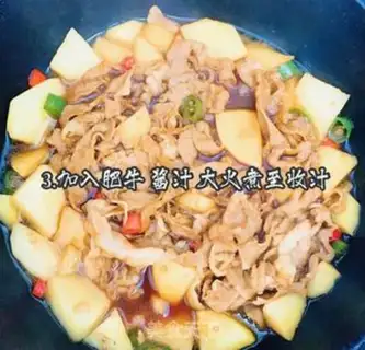 Make Potato fat cow step 4