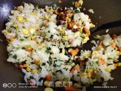 Make Cream corn carrots step 6