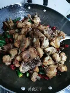 Make Spicy chicken step 9
