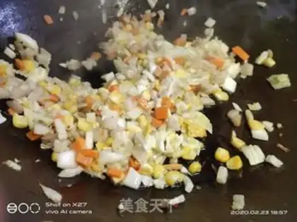 Make Corn carrots step 1