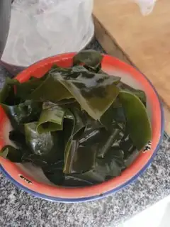 Make Sea belt tofu step 0