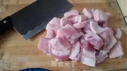 Make Sea belt tofu step 2