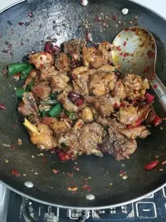 Make Spicy chicken step 13