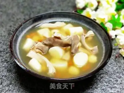 Make Pork belly potion, Lotus soup step 7