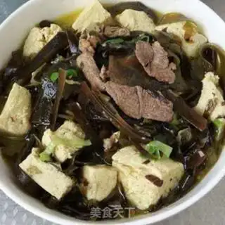 Make Sea belt tofu step 5