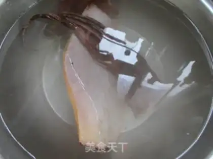 Make Steam squid and chicken legs step 1