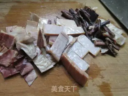 Make Steam squid and chicken legs step 3