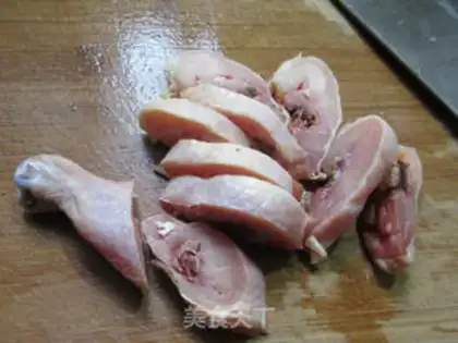 Make Steam squid and chicken legs step 4