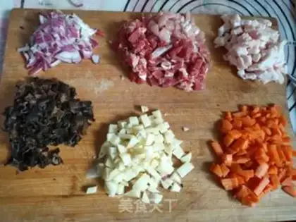Make Pumpkin noodles step 1