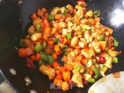 Make Carrot pepper fried chicken step 9