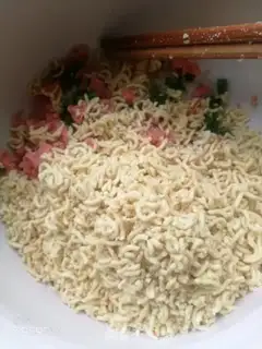 Make Puffy eggcake step 4