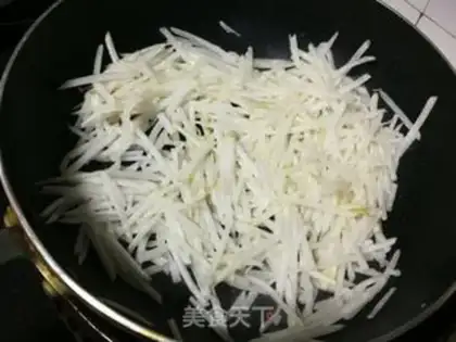 Make Three noodles step 3