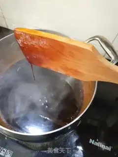 Make Homemade glue cake step 1