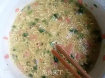Make Puffy eggcake step 8