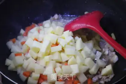 Make Meat and potatoes step 4