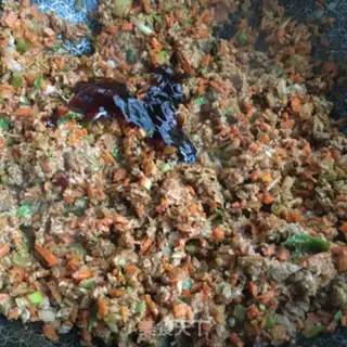 Make Routine carrot beef buns step 7