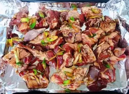 Make Sheep chops and vegetables step 4
