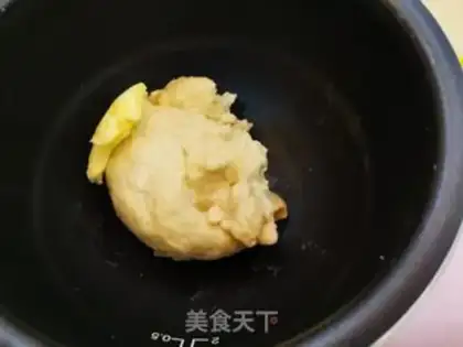 Make Torn palm toast step 1