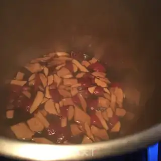 Make Red bean date step 4