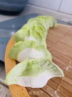 Make Colour dumplings step 3