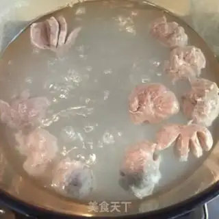 Make Beefballs, egg dumplings and vegetables soup step 1