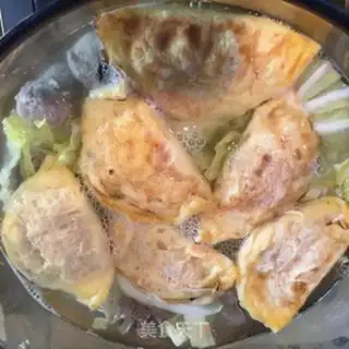 Make Beefballs, egg dumplings and vegetables soup step 2