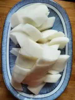 Make The white radish oxen step 6