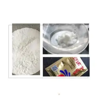 Make Creams of red sugar step 0