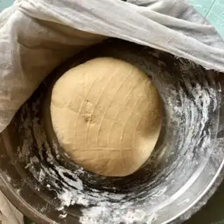Make Red sugar walnut step 2