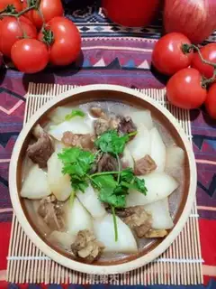 Make The white radish oxen step 11