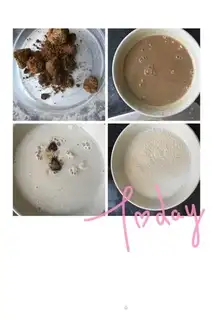 Make Creams of red sugar step 8