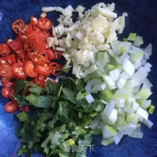 Make Sesame sauce spicy powder step 3