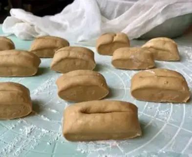 Make Red sugar walnut step 4