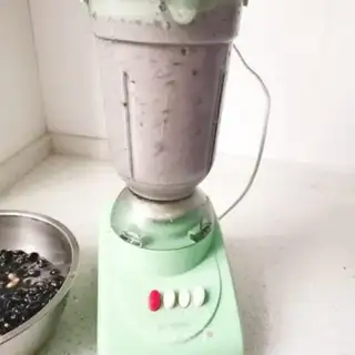 Make Homemade black tofu step 1