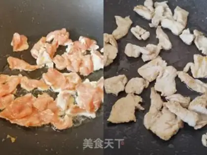 Make Traditional mushu meat step 7