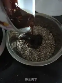 Make Black cereal walnuts step 4