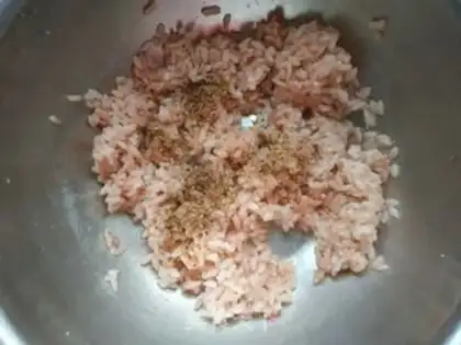 Make The rice pot step 0