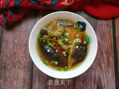 Make Sea cucumber soup step 13