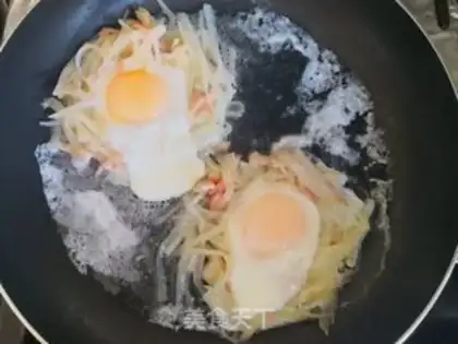 Make Potato omelet step 7