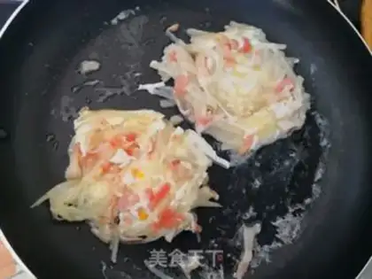 Make Potato omelet step 8