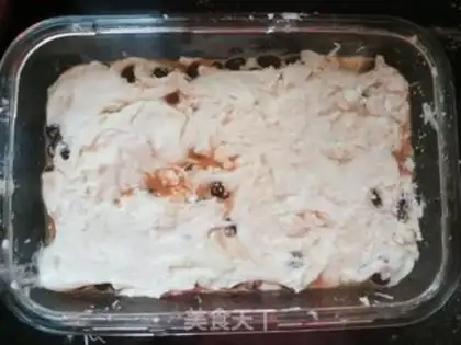 Make Red bean date rice cake step 9