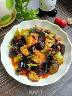 Make Spicy, woody, eggplant step 16