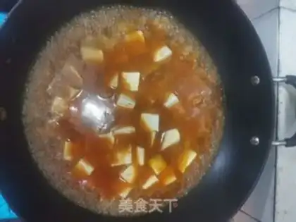 Make Spicy tofu step 9