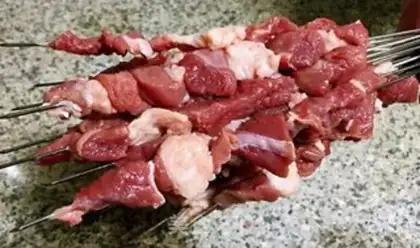 Make The lamb string step 1