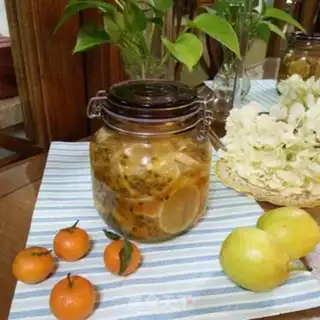 Make Bronze lemon honey water step 10