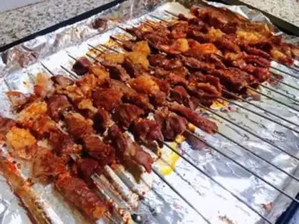 Make The lamb string step 6
