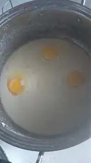 Make Eggs and potatoes step 3