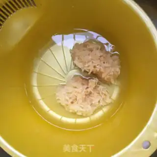 Make Silver ear walnuts and rice step 2